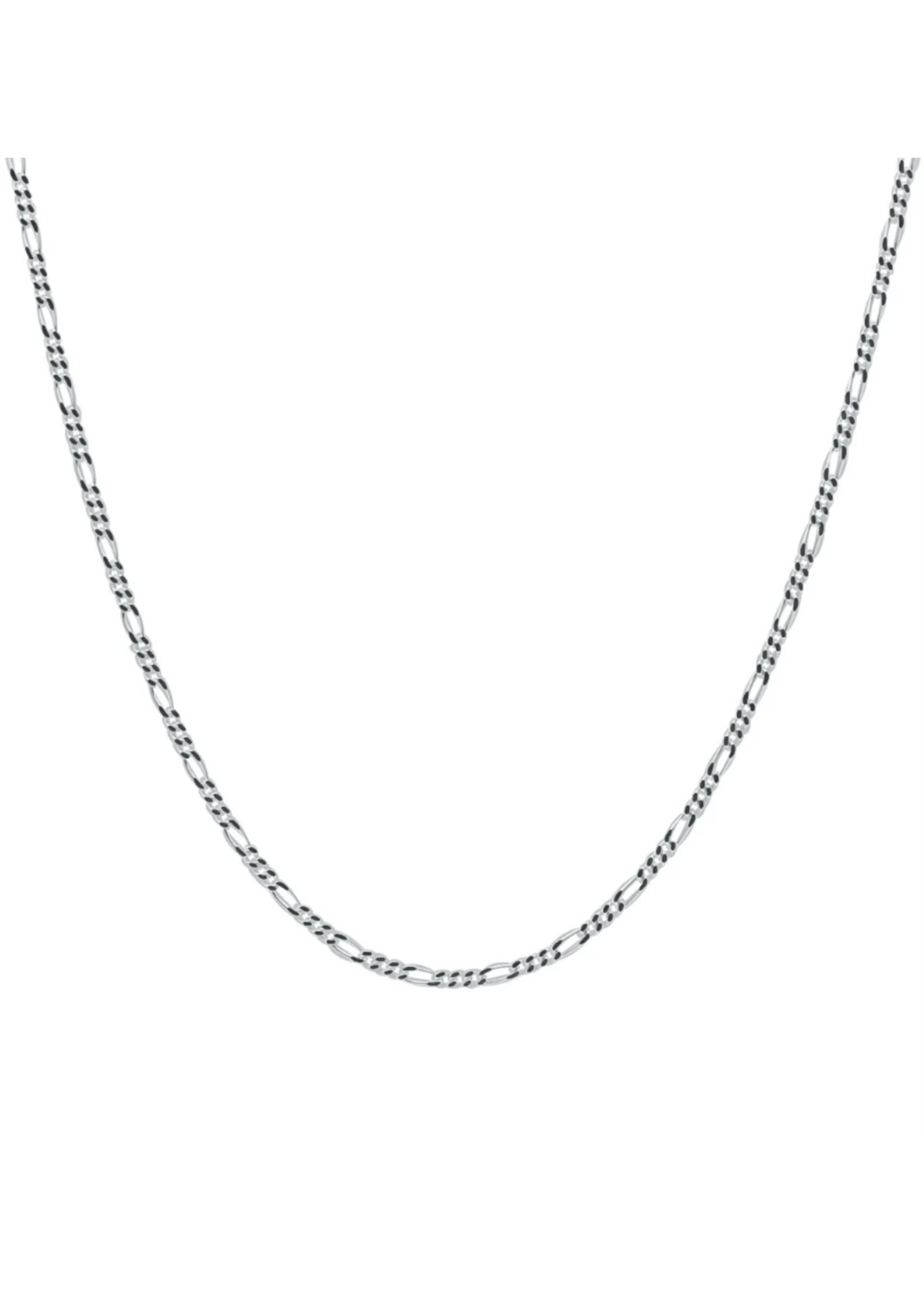 PARÉ Chaîne figaro en Argent 925