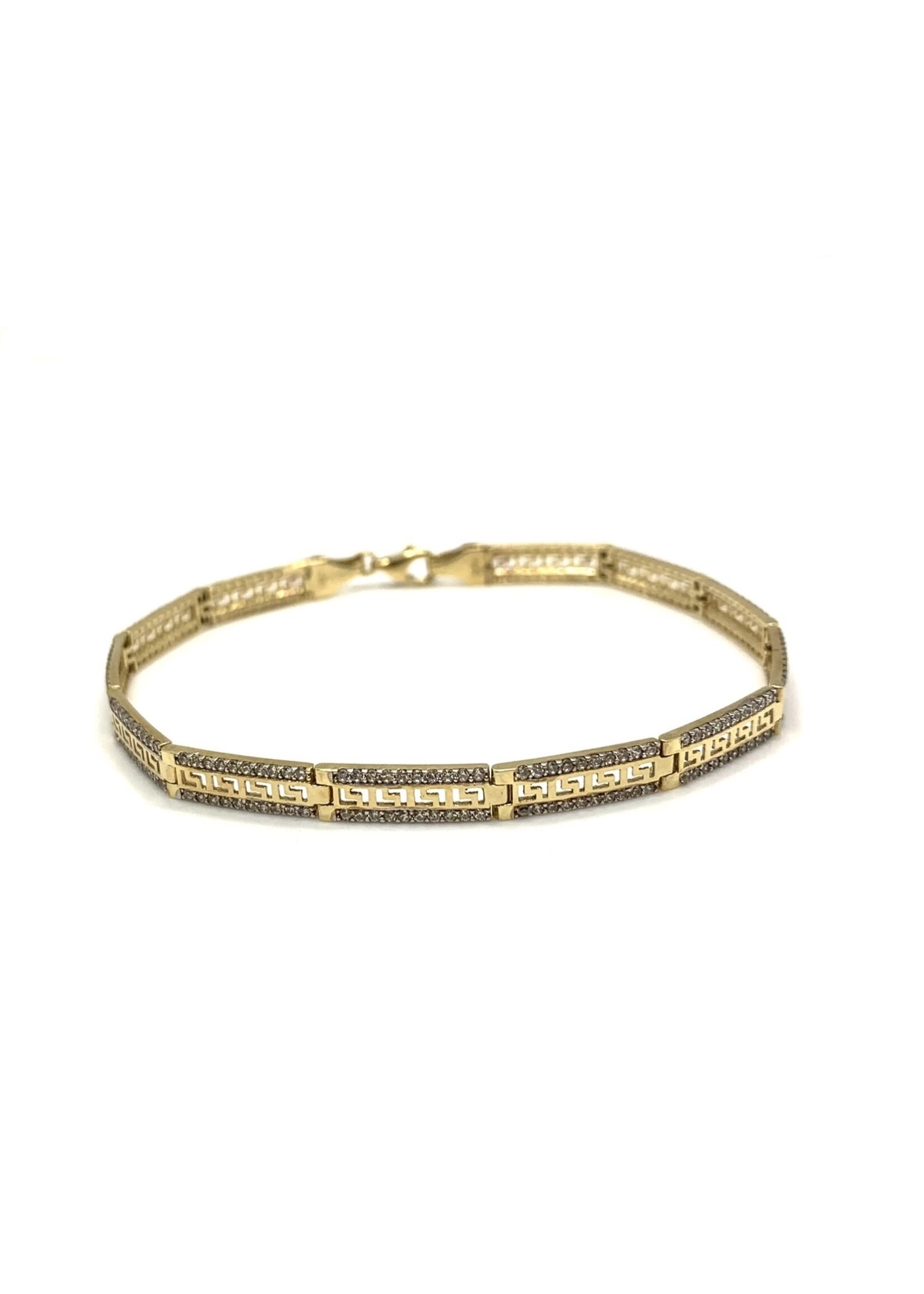 PARÉ Bracelet Versace Or 10K 2 tons