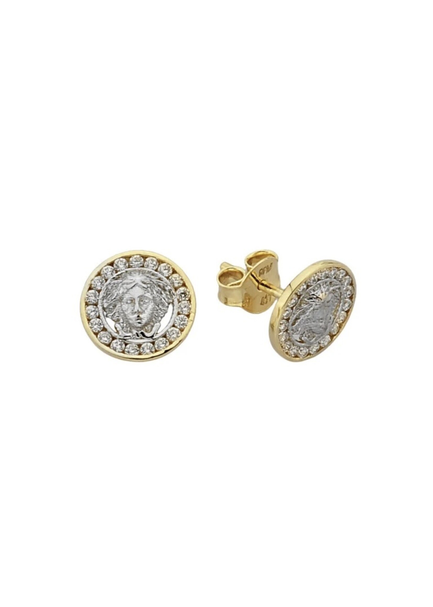 PARÉ Boucles d'oreilles stud Versace Or 10K 2tons
