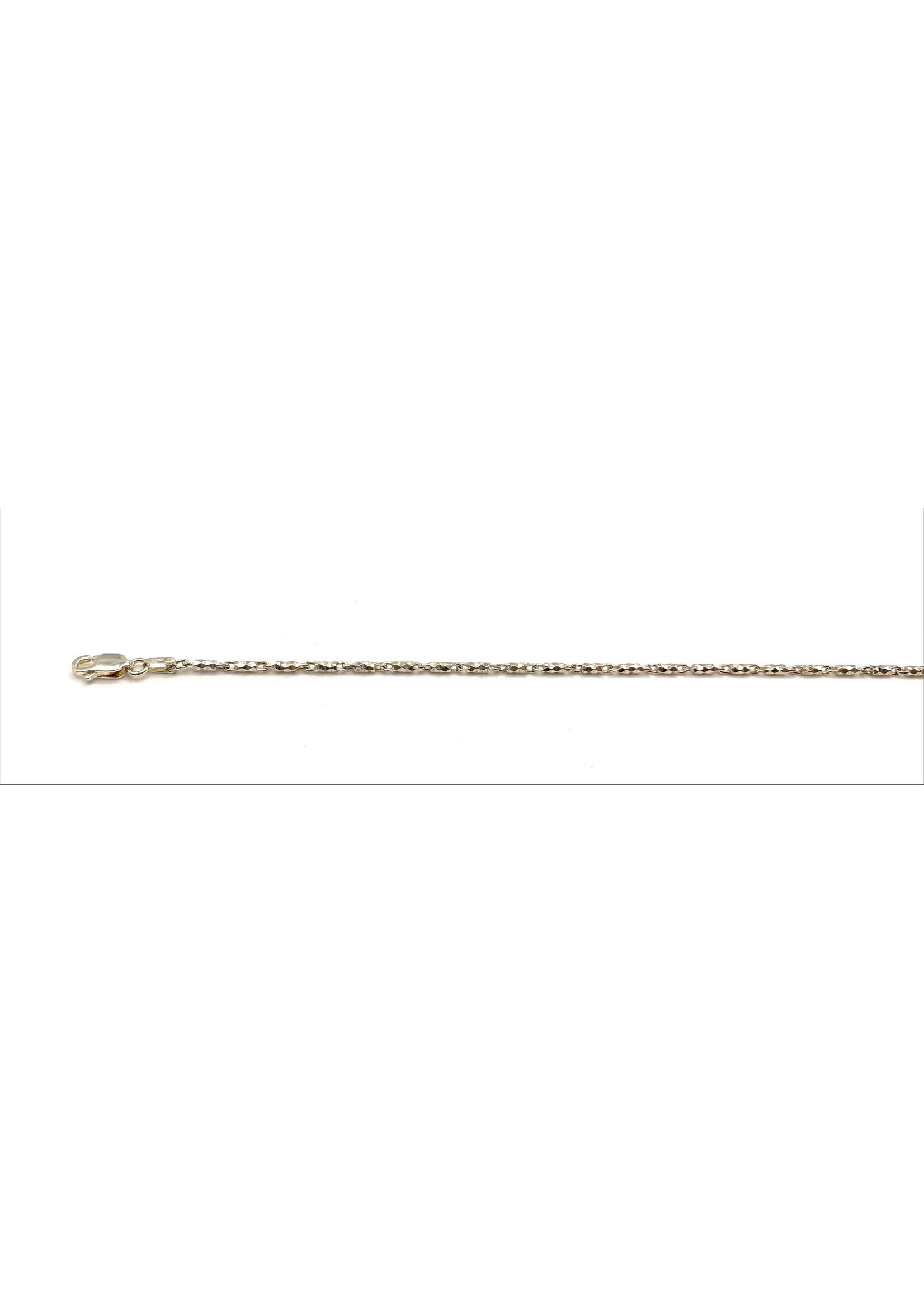 PARÉ Chaîne cheville pineapple Argent 925