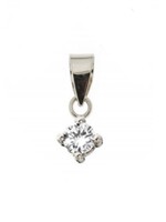 PARÉ Pendentif solitaire Or 10K
