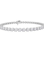 PARÉ Bracelet Tennis, 2 carats total LAB VS e-f 14K