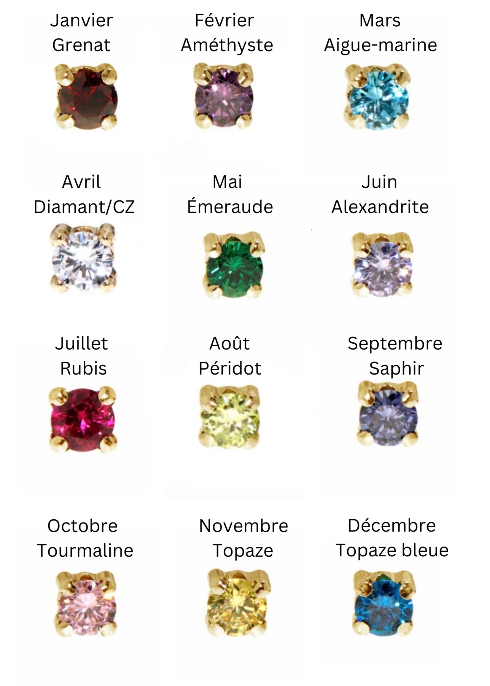 PARÉ Pendentif solitaire Or 10K