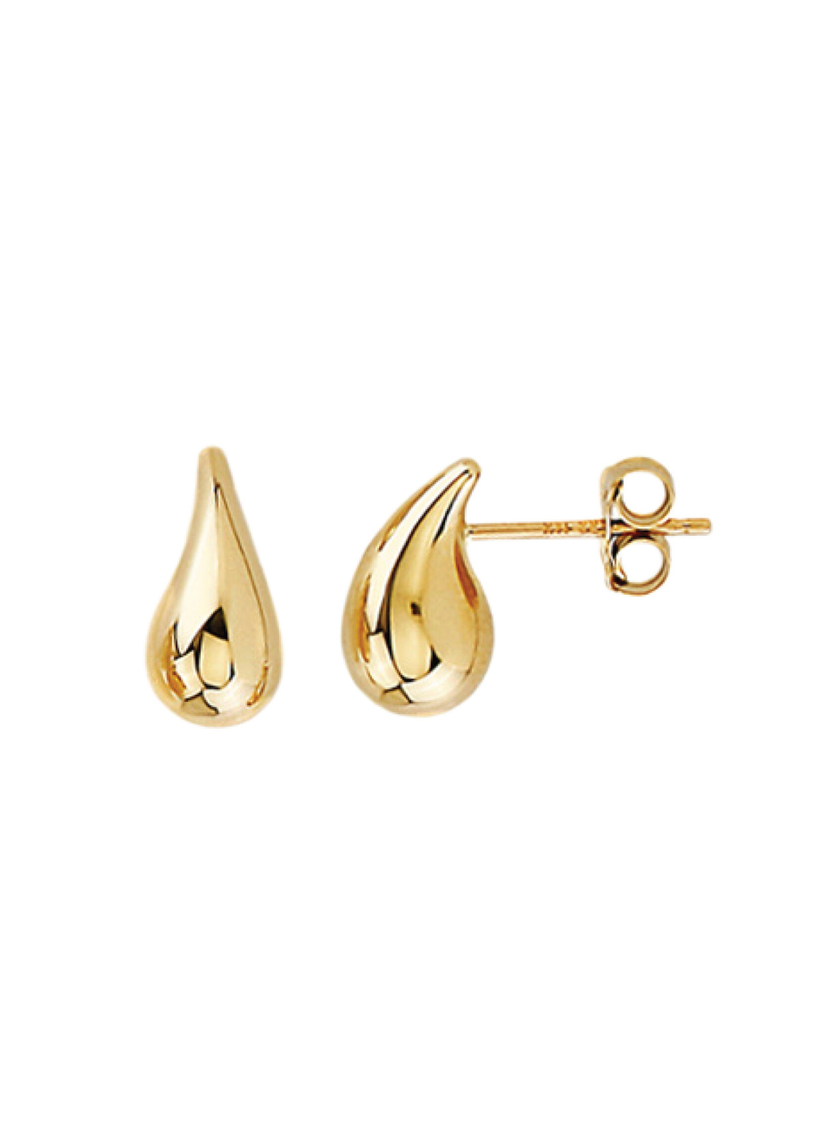 PARÉ Boucles d'oreille stud gouttes Or 10K