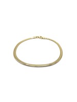 PARÉ Bracelet «Herring Bone» en Or 10K