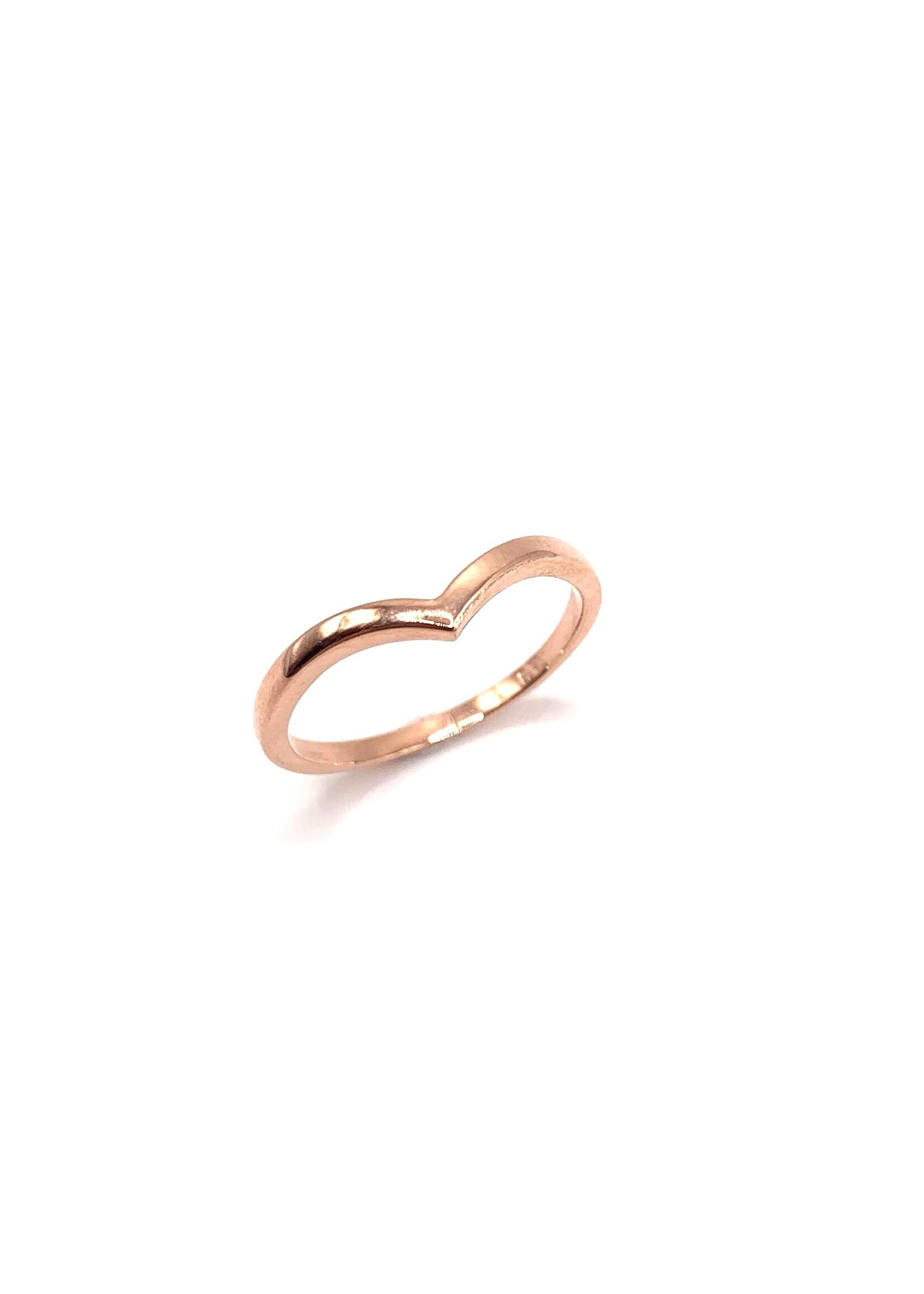 PARÉ Bague Chevron  en Or 10k