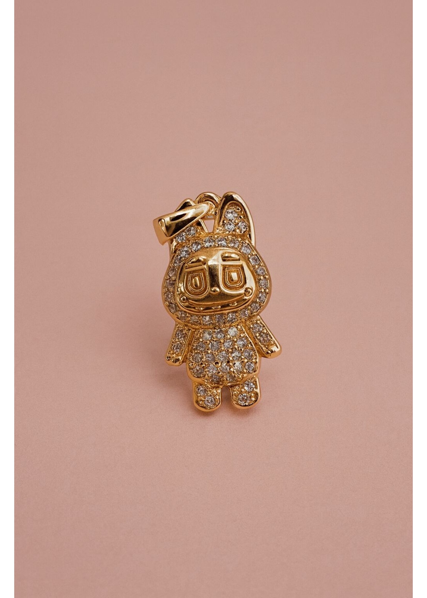 Pendentif «Labubu» en Or 10K