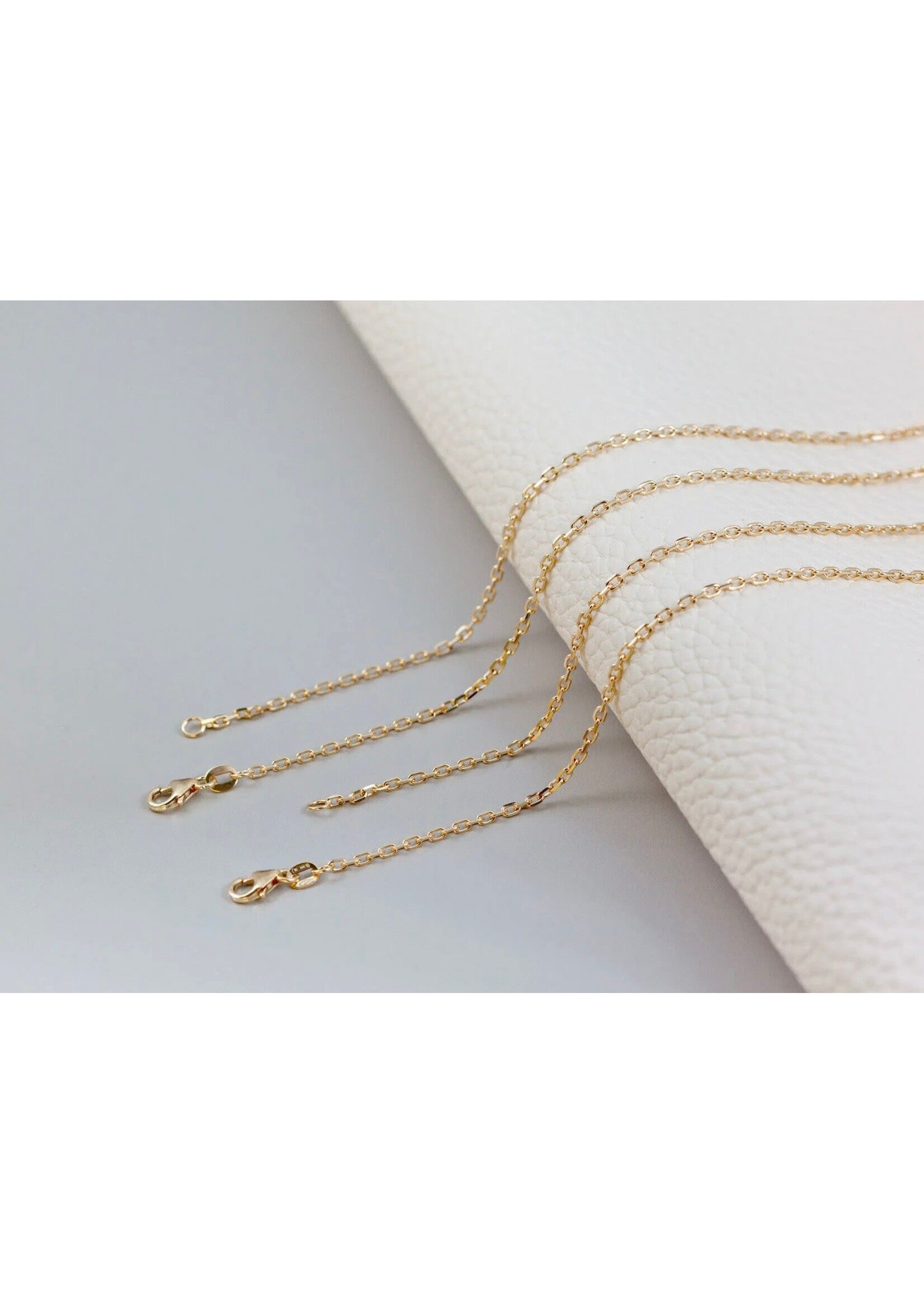 Bracelet forçat ''Billie''  en or 10K pour Bracelet permanent (sur rendez-vous)