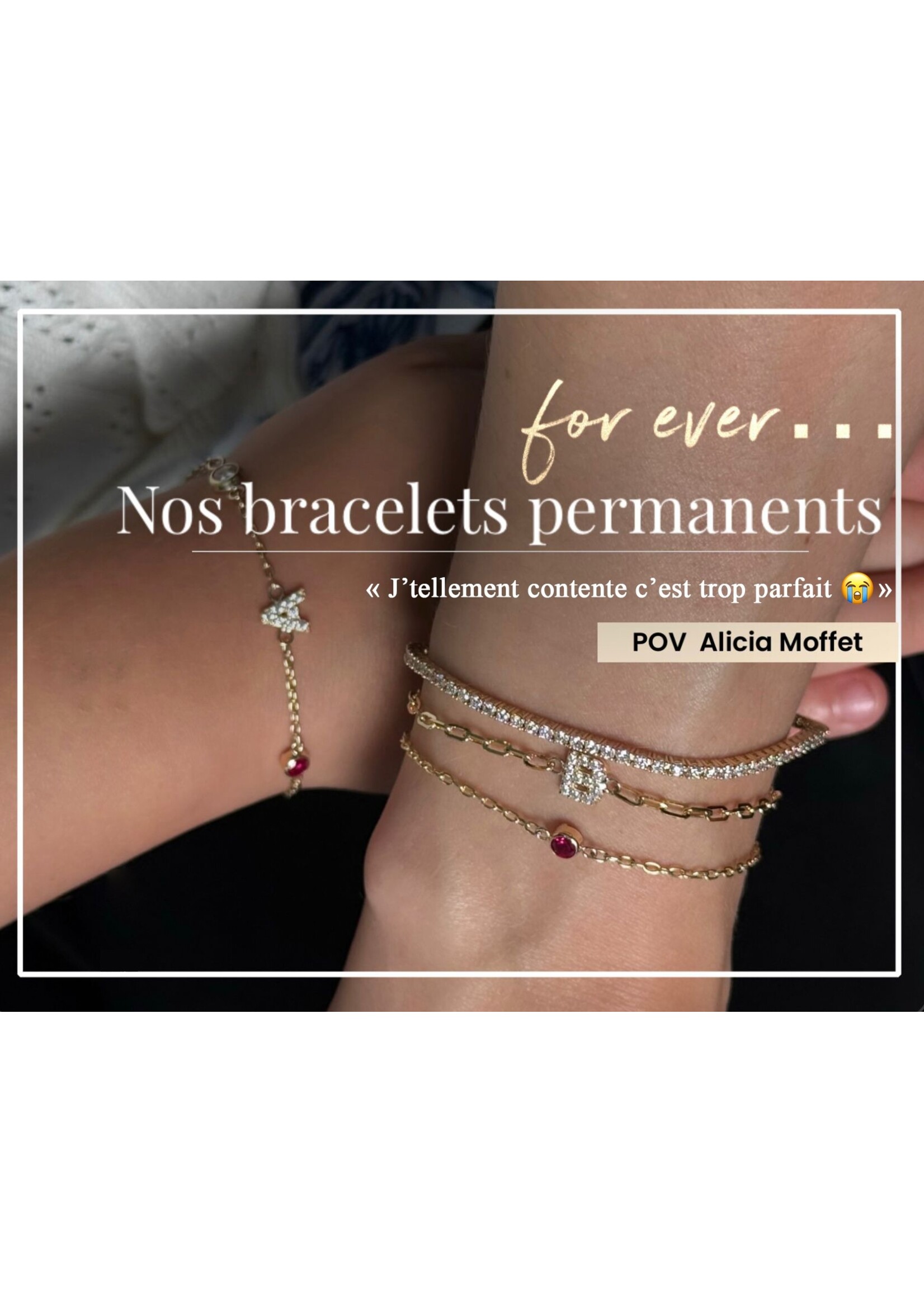 PARÉ Bracelet Permanent ''Le Billie + 2''