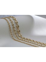 PARÉ Chaîne grains de café en Or 10K ''La Coffee Bean''