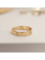 Jonc style ''cartier'' en Or 10k