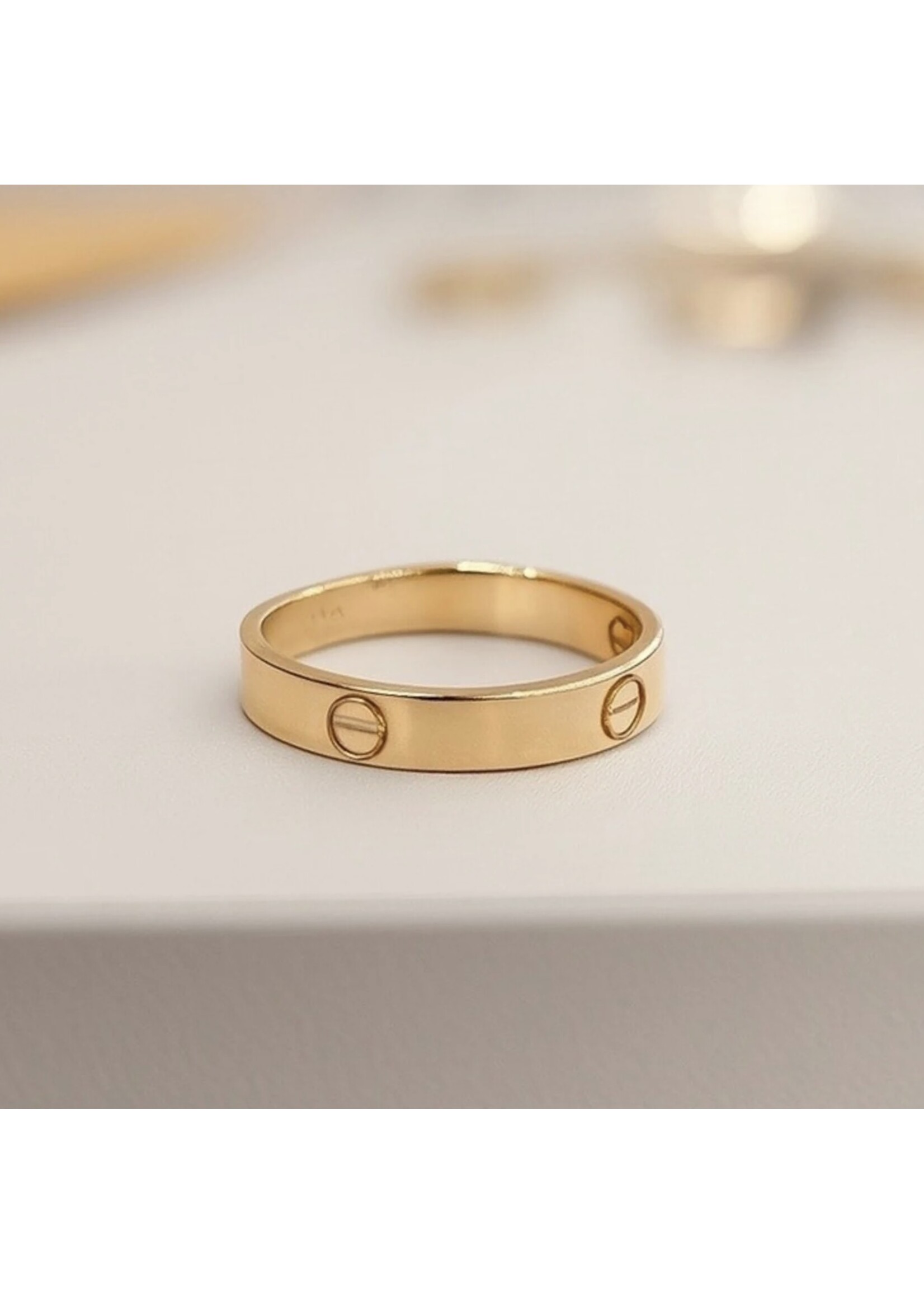 Jonc style ''cartier'' en Or 10k