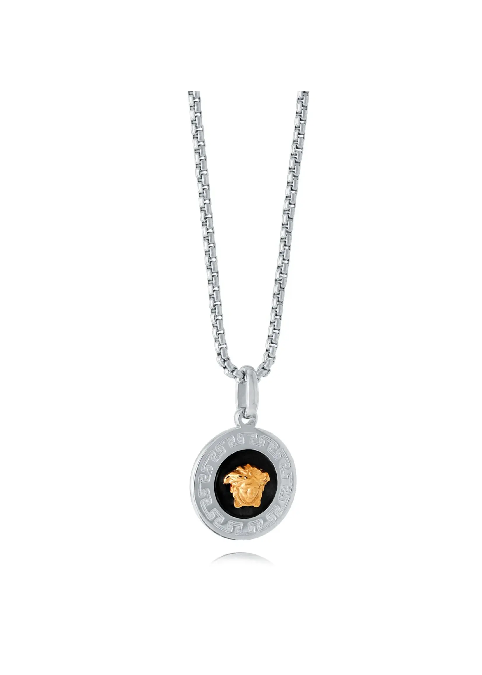 PARÉ Pendentif médaillon Versace Medusa stainless steel