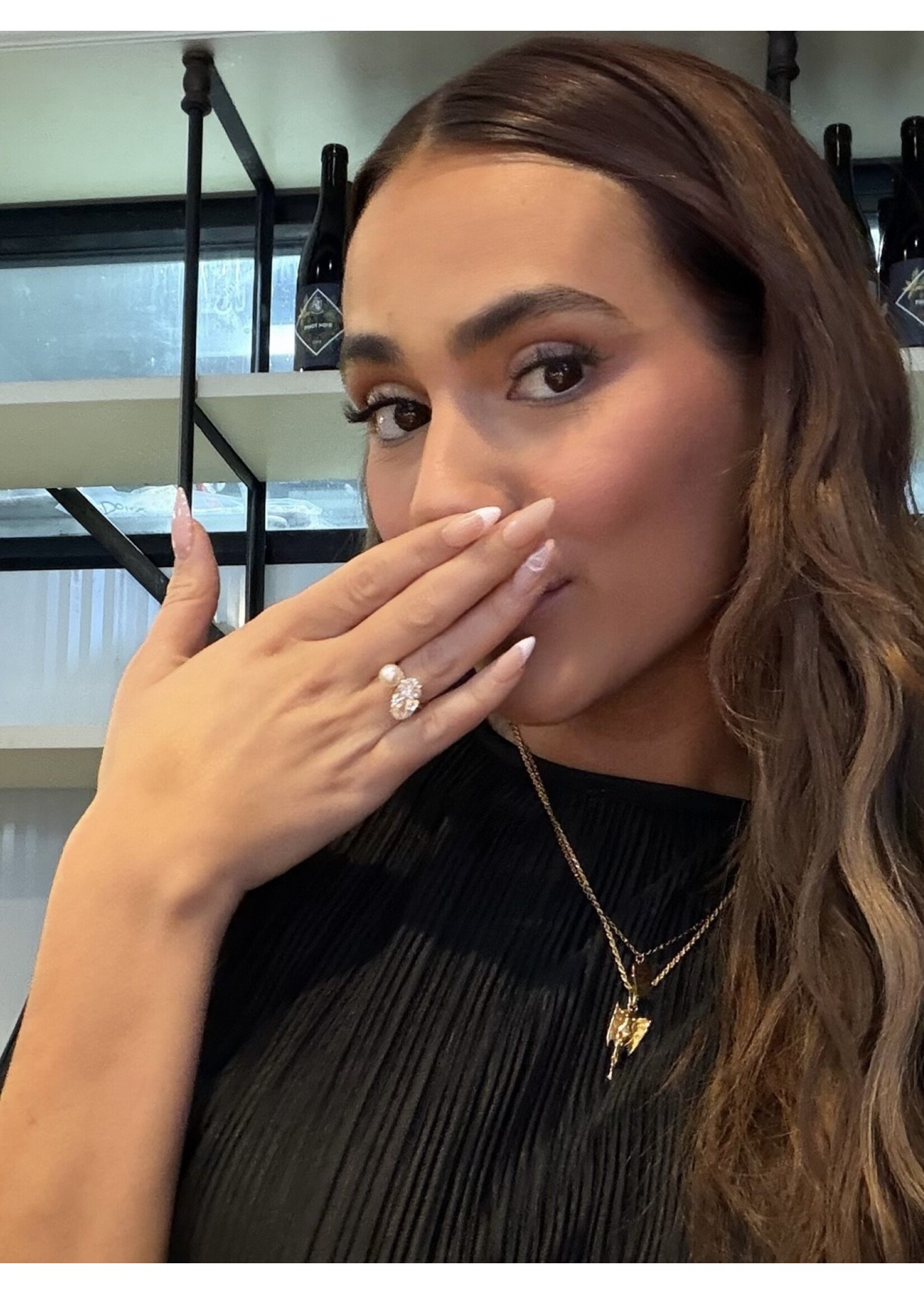 PARÉ Bague "La Fidiadis" Or perle et diamant