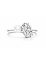 PARÉ Bague "La Fidiadis" Or perle et diamant