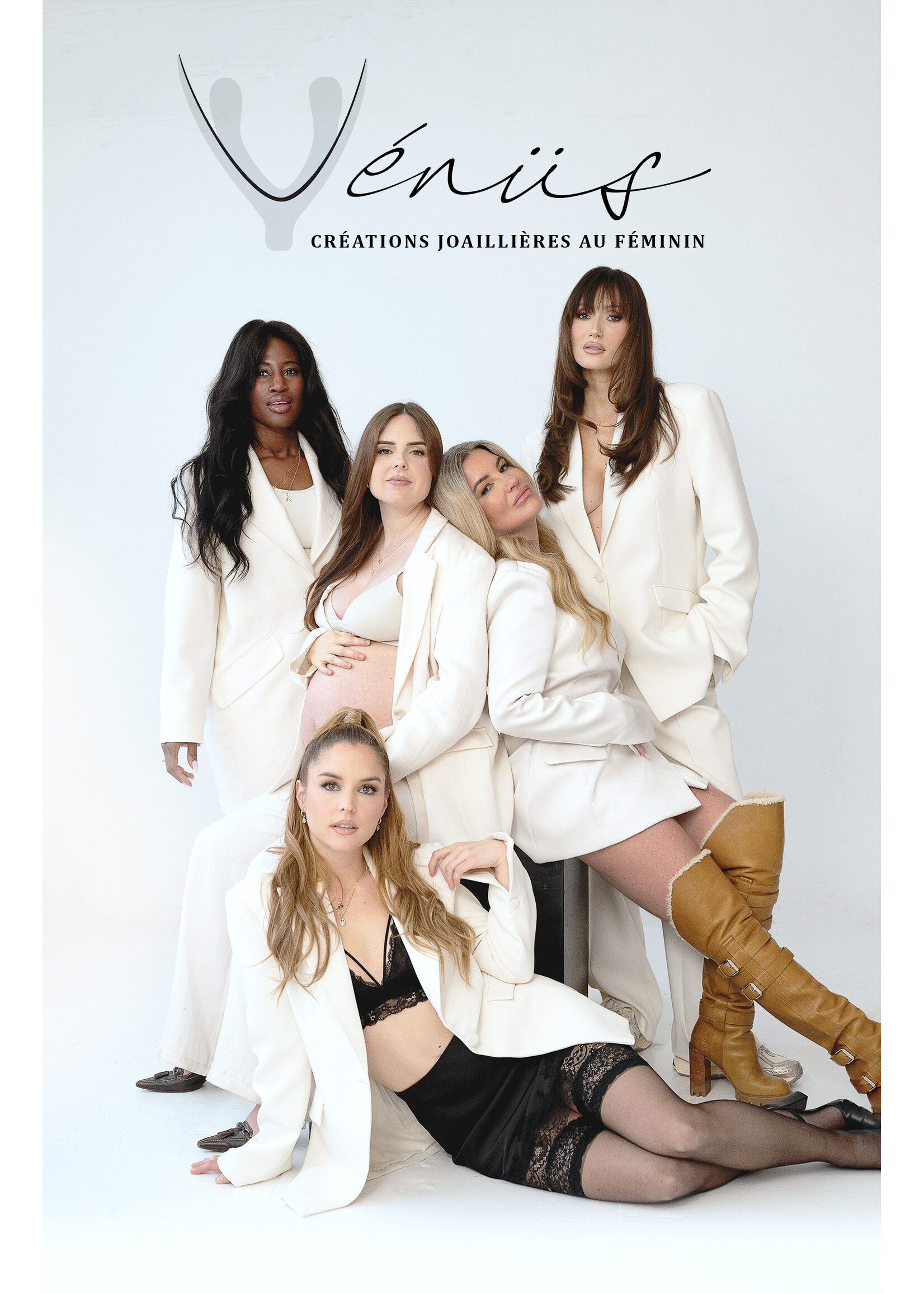 VénÜs «La Yoni» Pendentif avec diamant marquise et perle eau douce 10kY