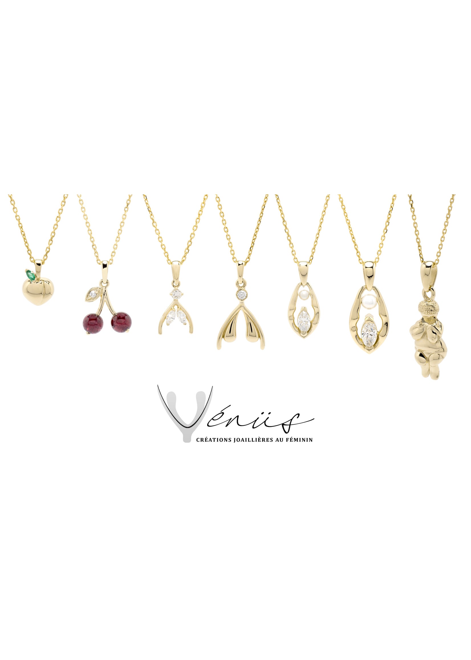 VénÜs « La Vénus Mater »  Pendentif en Or massif