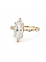 PARÉ Bague "La Marquise" en Or 14k & 4 carats
