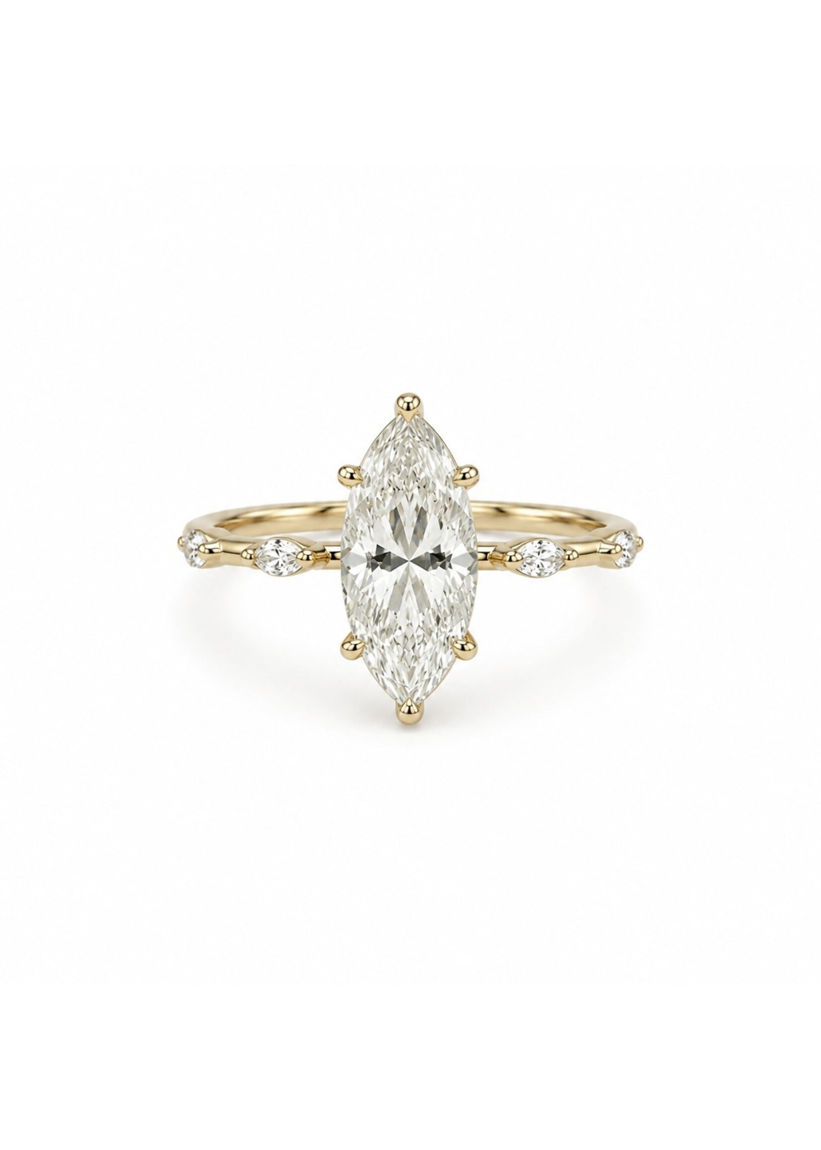 PARÉ Bague "La Marquise" en Or 14k & 4 carats