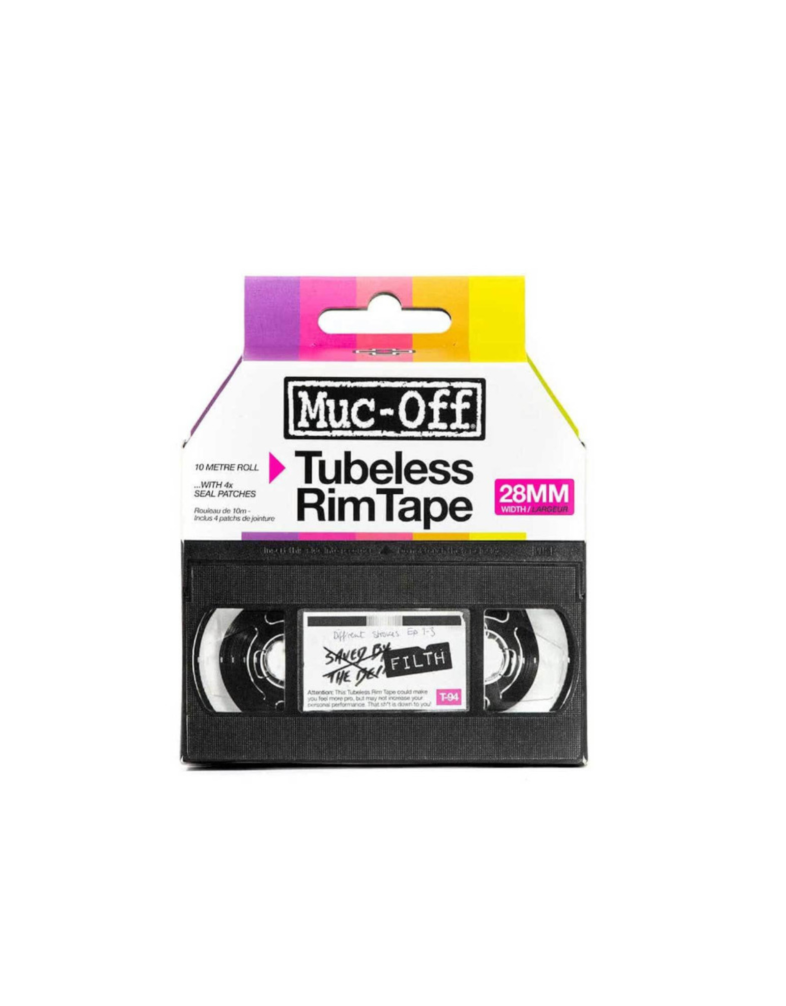 MUC-OFF Muc-Off, Tubeless Rim Tape, 10m, 28mm