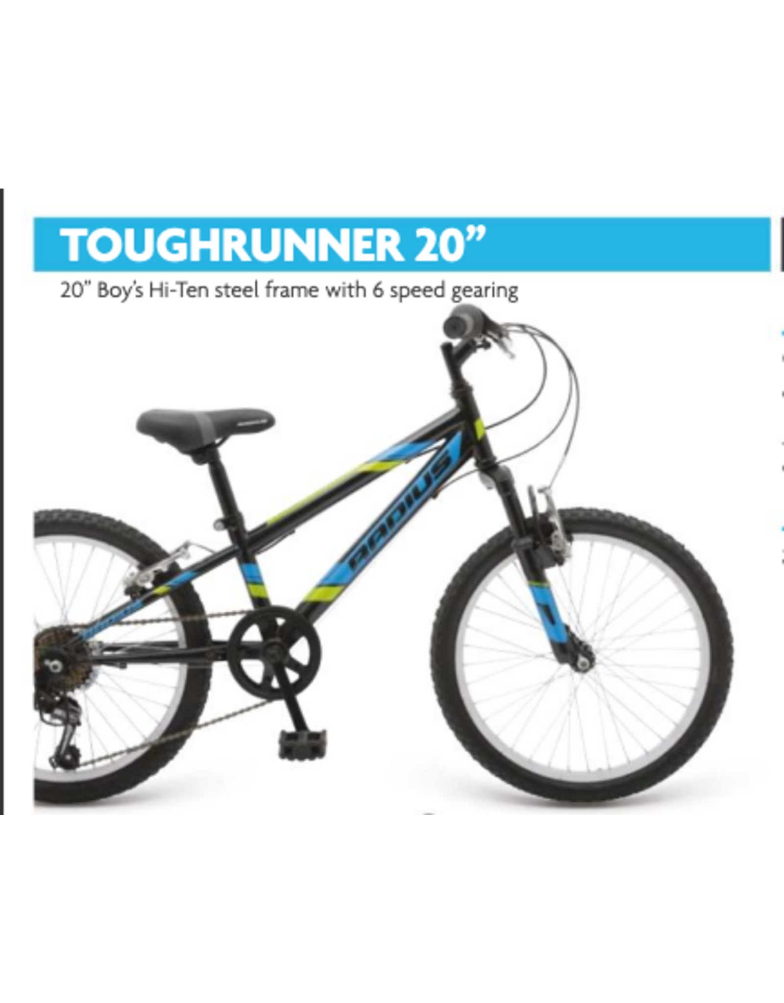 boys mountain bike 20