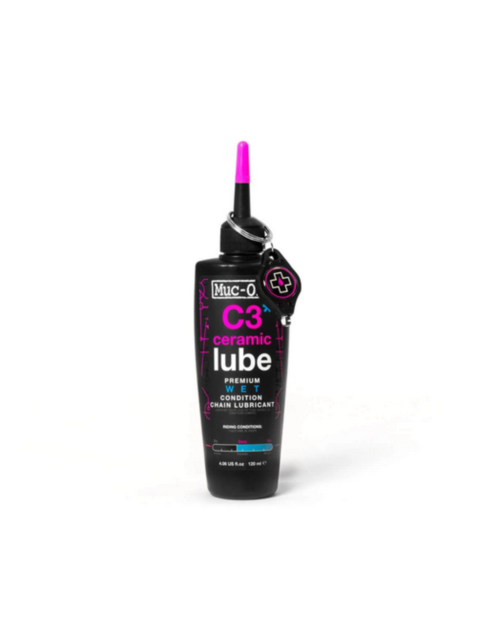 MUC-OFF Muc-Off, C3 Wet Ceramic, Chain lubricant, 120ml