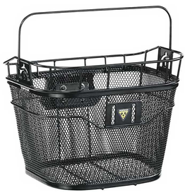 TOPEAK TOPEAK FRONT BASKET,WITH E-BIKE COMP with fixer 3e