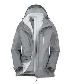 MTN Warehouse THE BIKE GARAGE GEAR - Mountain Warehouse Climb 3in1 Jacket-Womens 16