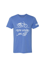 Pedego PEDEGO Heathered Royal "More Smiles Per Mile" Shirt - XXL