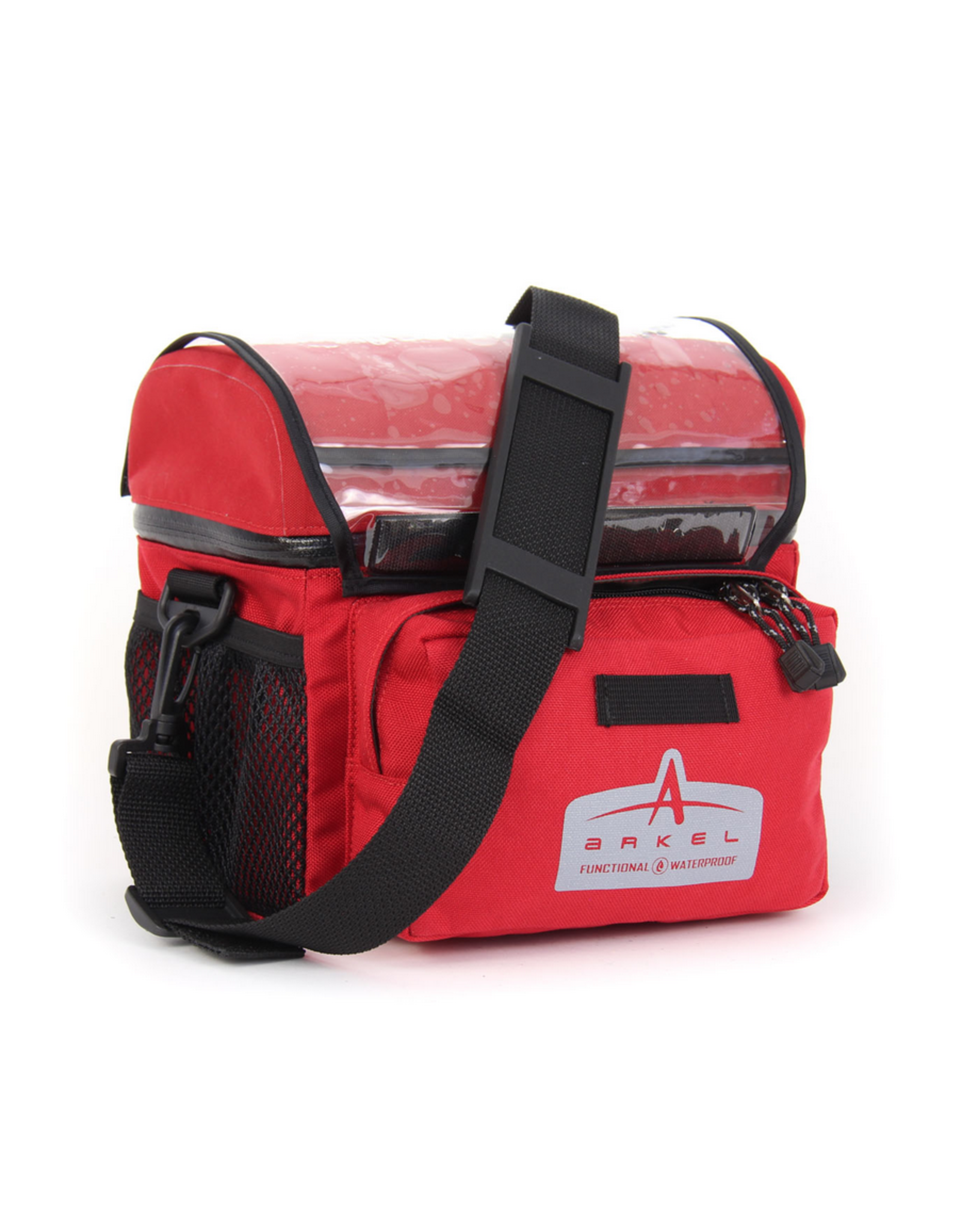 Arkel Arkel-Handlebar Bag Small-Red