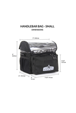 Arkel Arkel-Handlebar Bag Small-Red