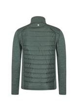 MTN Warehouse BG GEAR Eclipse Padded Mens Full-Zip Midlayer - Dark Green