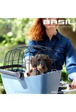 Basil Basil, Buddy, Basket, Front, 48x37x28 cm, Blue FRONT