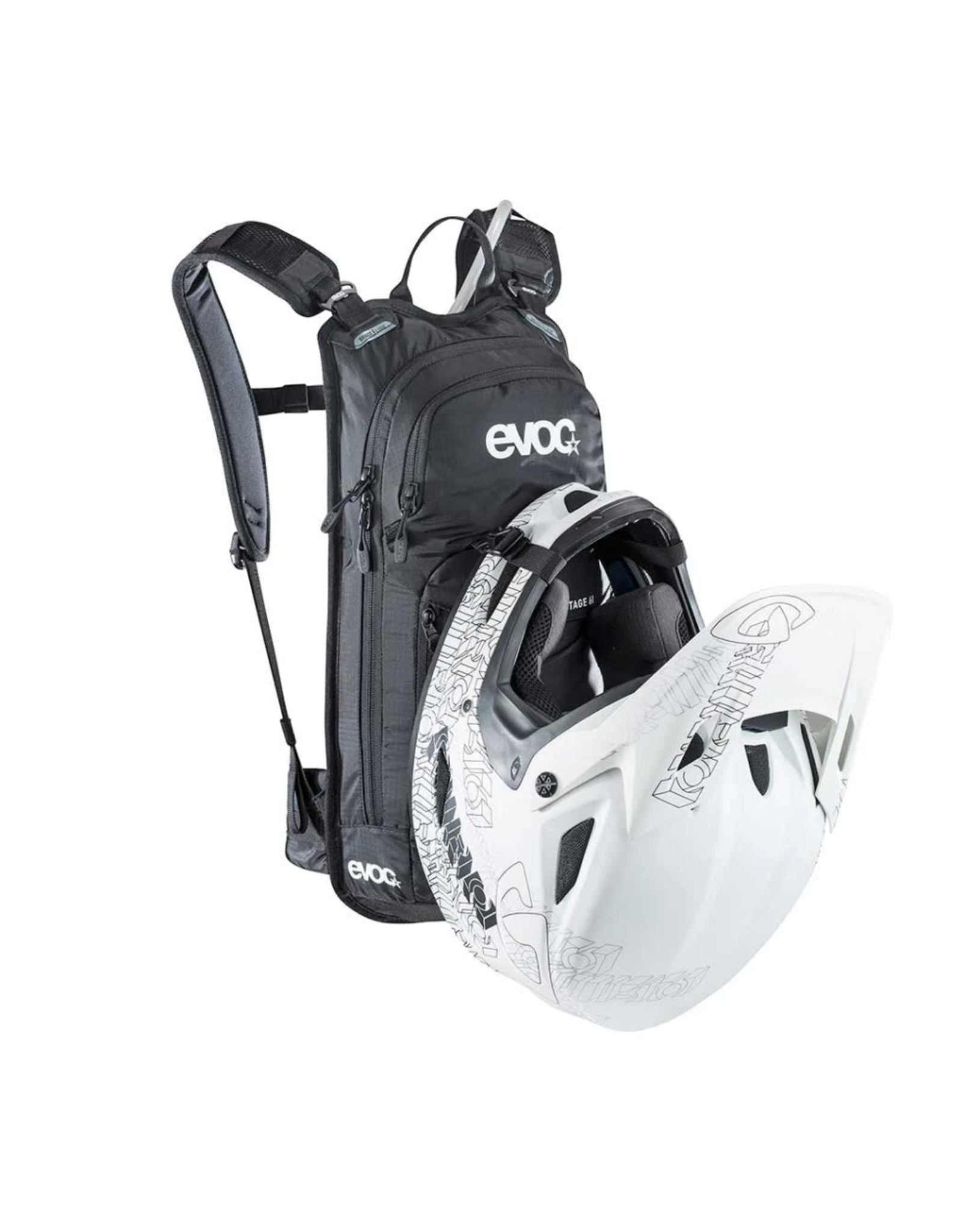 EVOC EVOC, Stage 6 + 2L Bladder, Hydration Bag, Volume: 6L, Bladder: Included (2L), Black