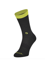 SCOTT SPORTS SCOTT Sock Trail Crew dk gr/sul yl   size XL 45-47