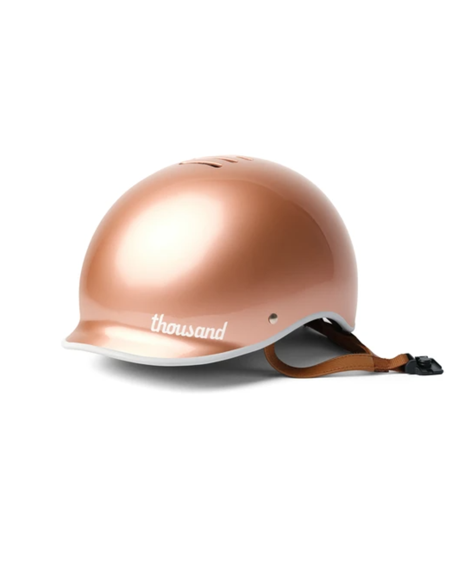 thousand bike helmet rose gold