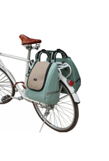 Tourbon TOURBON Nylon Bicycle Bike Pannier Insulated Lunch Bag Cooler Box 2 Compartment