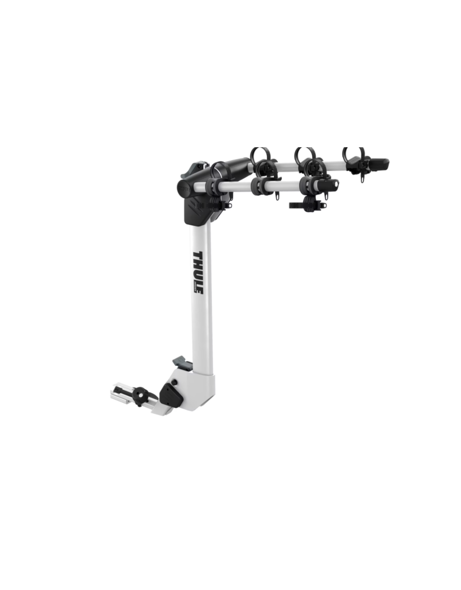 Thule Thule Helium Platform PRO 3-Bike, 1-1/4", 2" Receiver, Silver