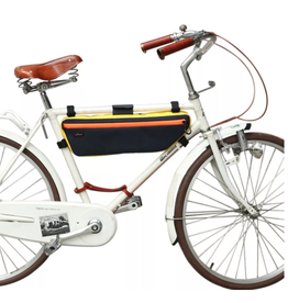 Tourbon TOURBON Bicycle Frame Tube Bag MTB Bike Storage Case Deep Blue Waterproof Nylon City Commuting