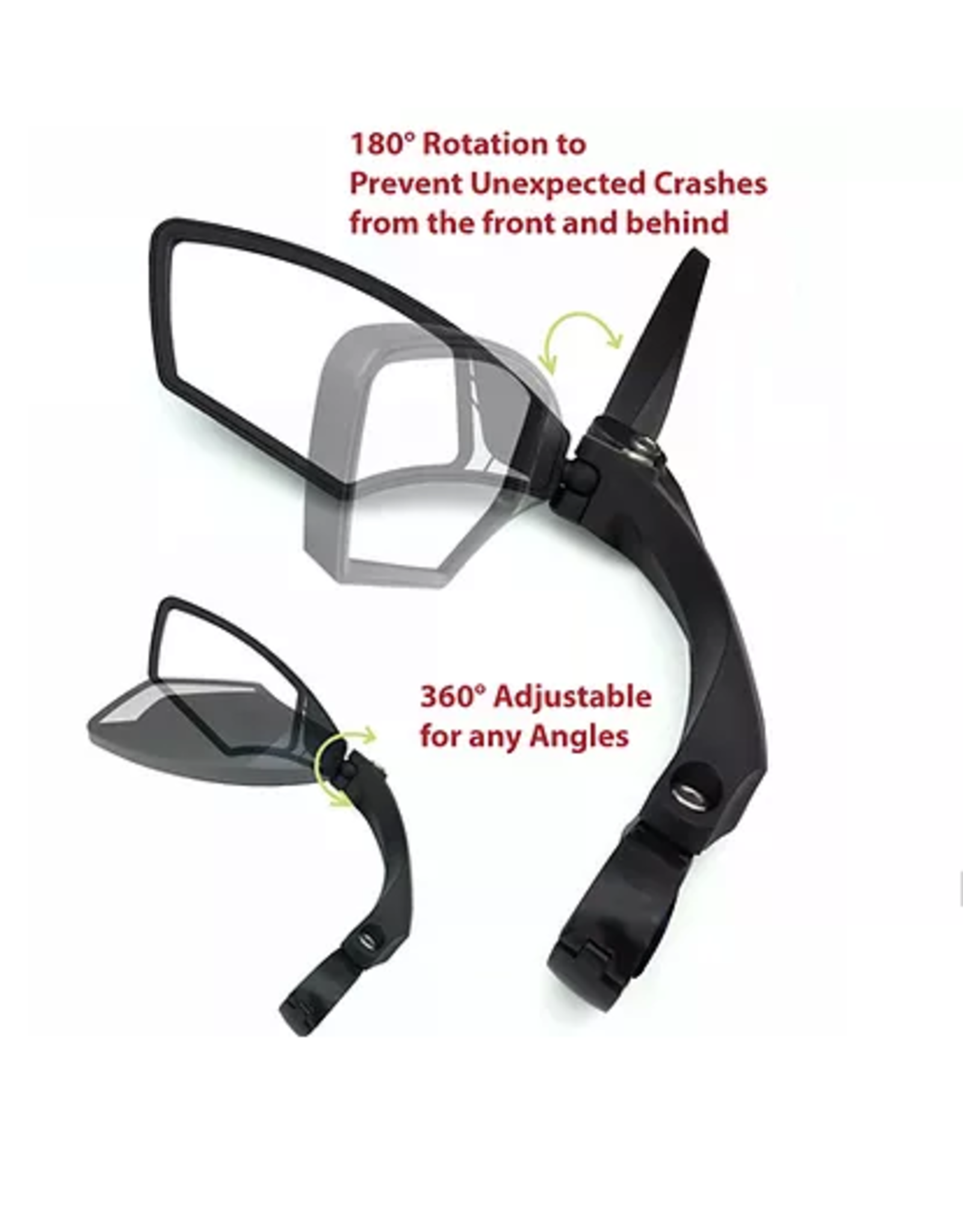 Hafny BlueRev Handlebar Bike Mirror - Left Side