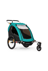 Burley Burley Encore X Child Trailer: Turquoise