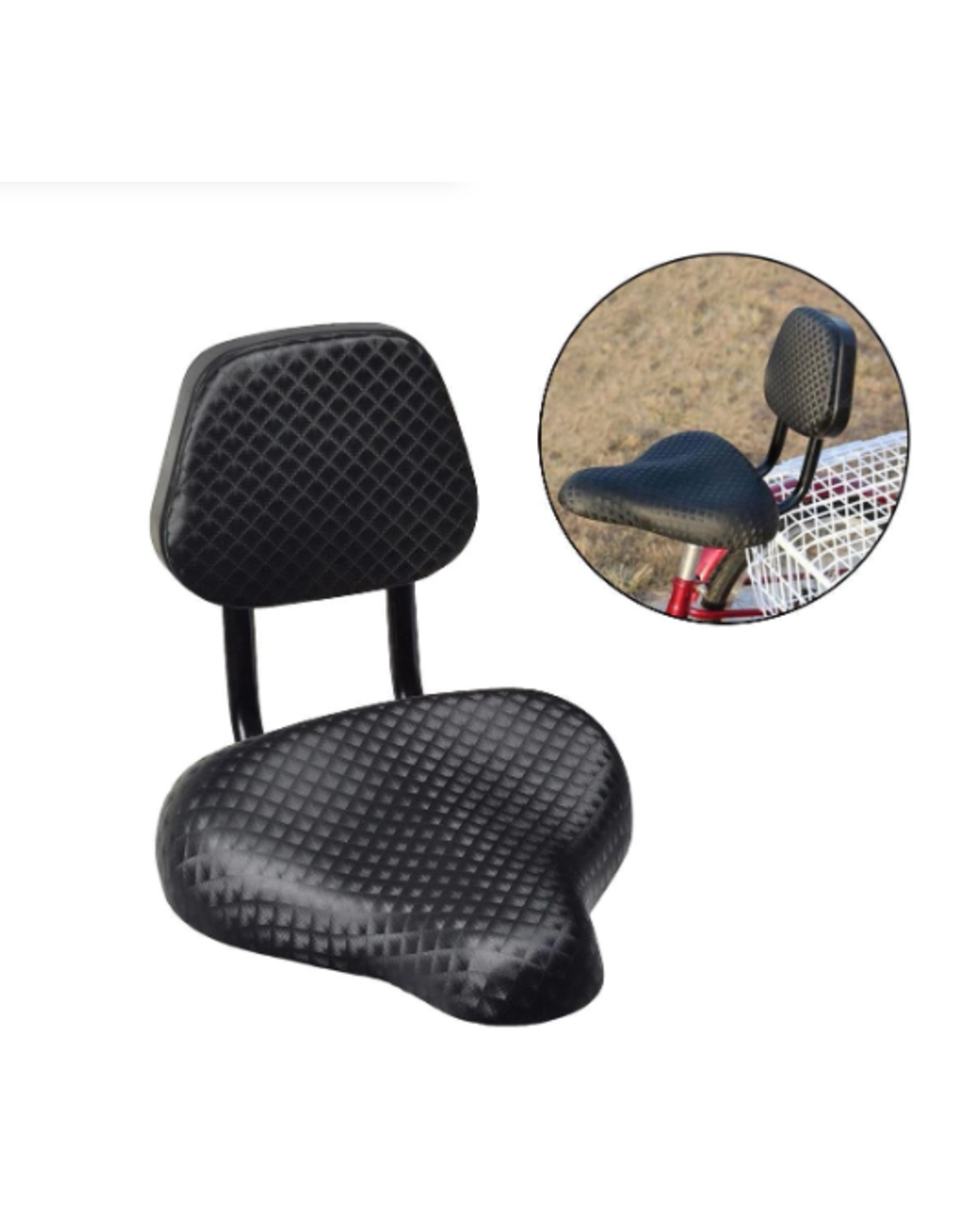 Trike Saddle w/Backrest