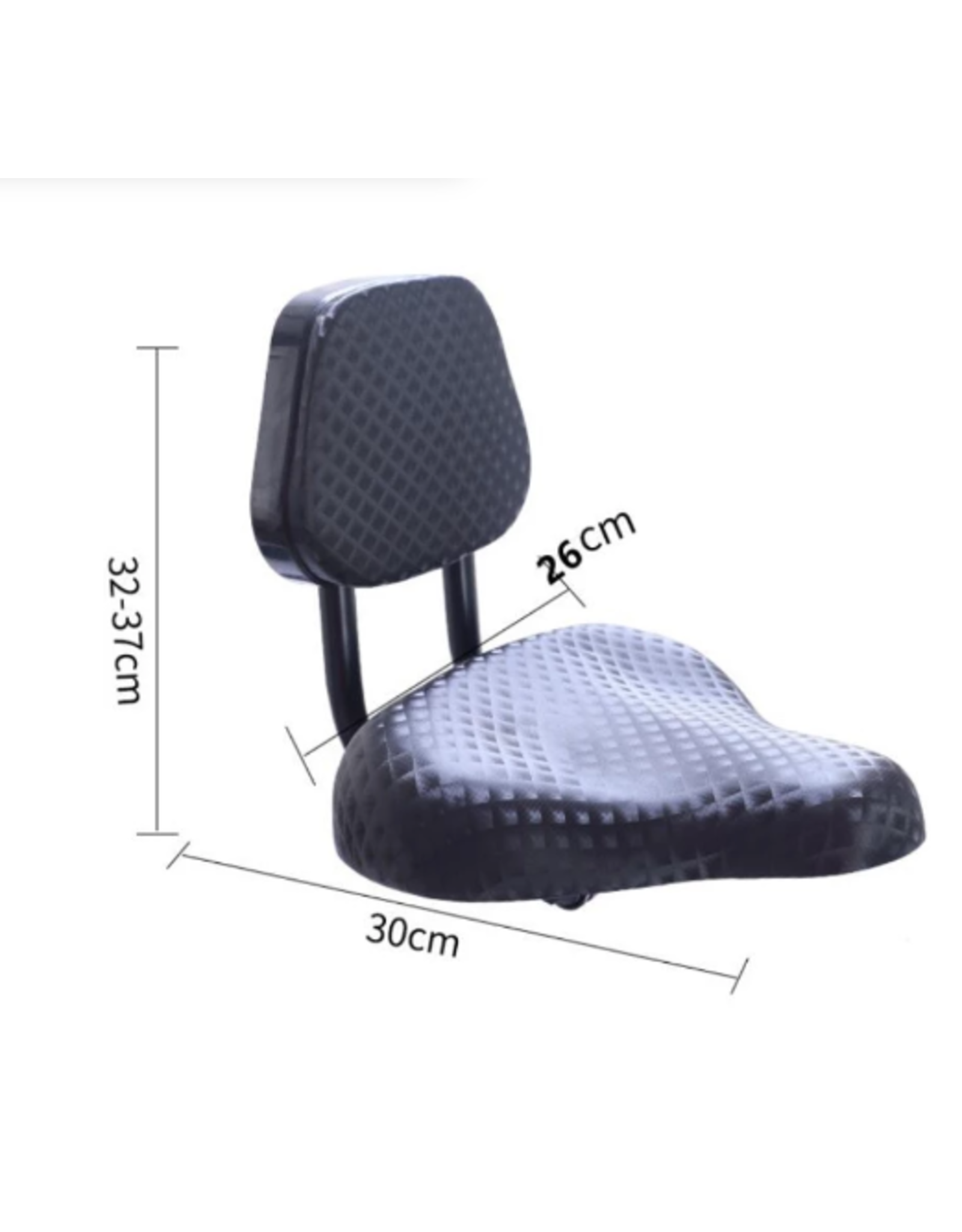 Trike Saddle w/Backrest