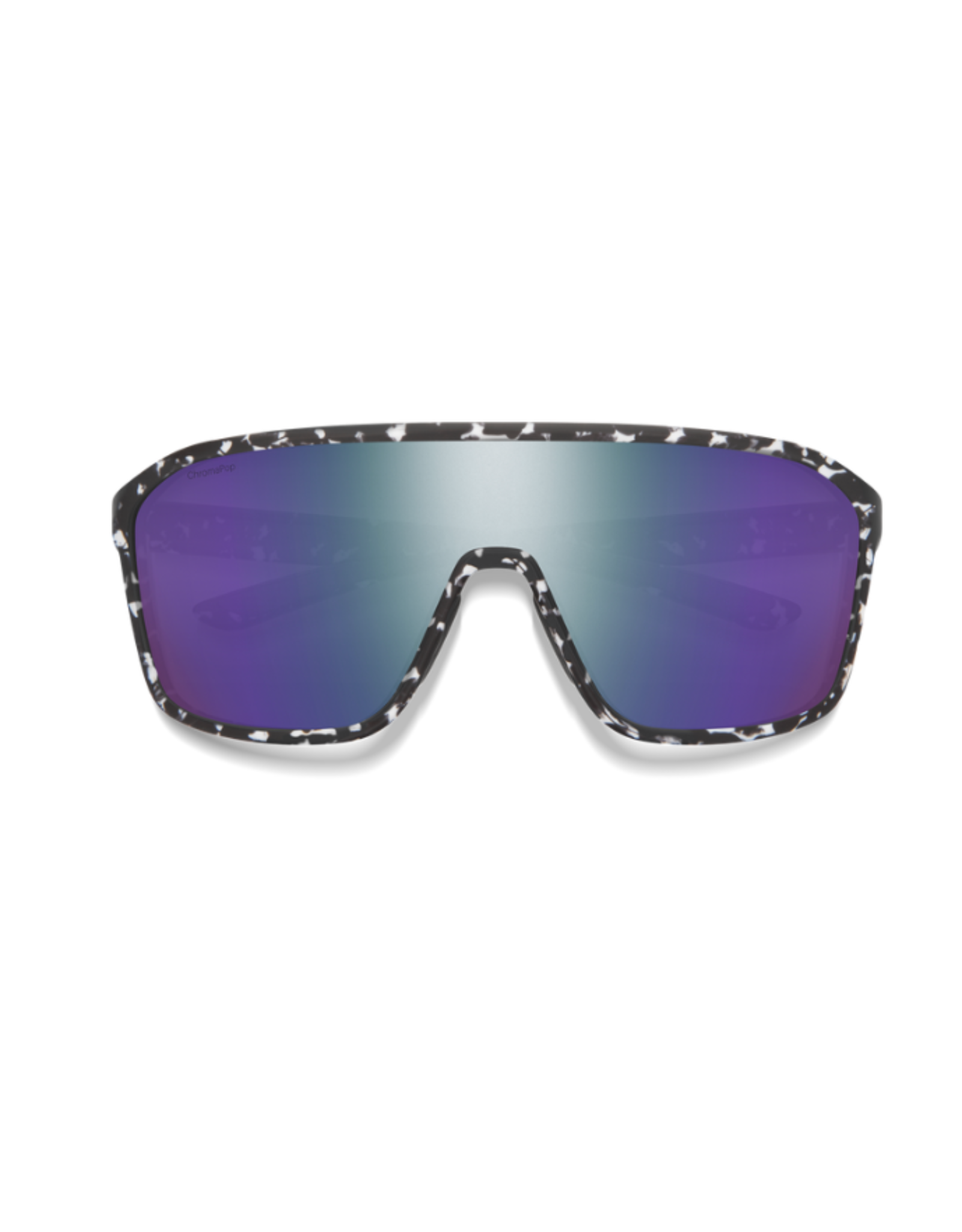 Smith SMITHOPTICS Boomtown Matte Black Marble + ChromaPop Polarized Violet Mirror Lens