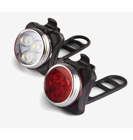 PO CAMPO PO CAMPO Rechargeable Clip-on Bike Light 2-Pack