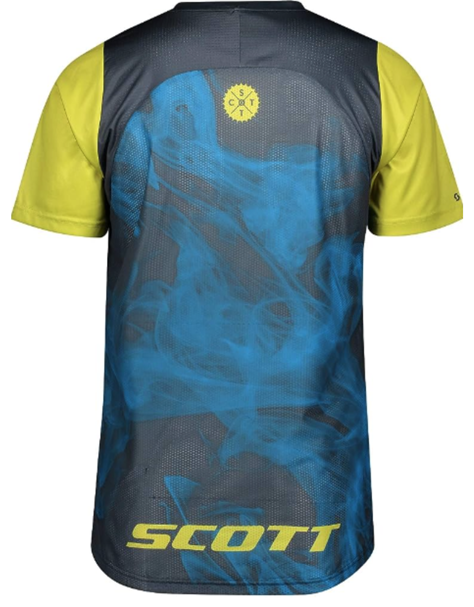 SCOTT SPORTS SCOTT shirt M'S TRAIL VERTIC S/SL ng bl/lg yel