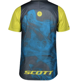 SCOTT SPORTS SCOTT shirt M'S TRAIL VERTIC S/SL ng bl/lg yel