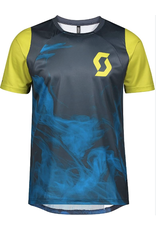 SCOTT SPORTS SCOTT shirt M'S TRAIL VERTIC S/SL ng bl/lg yel SCOTT SPORTS SCOTT shirt M'S TRAIL VERTIC S/SL ng bl/lg yel