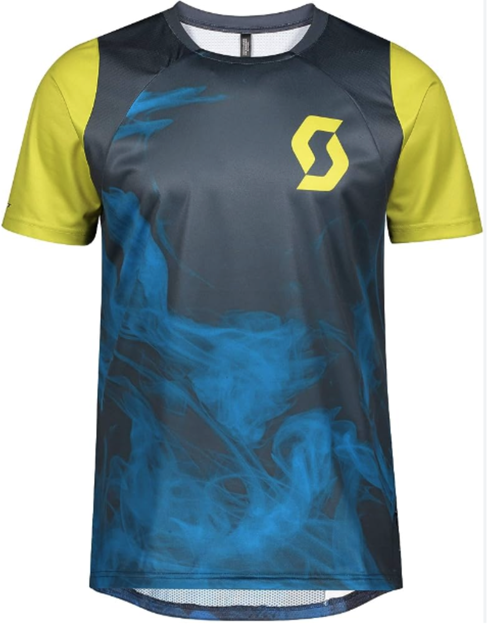 SCOTT SPORTS SCOTT shirt M'S TRAIL VERTIC S/SL ng bl/lg yel