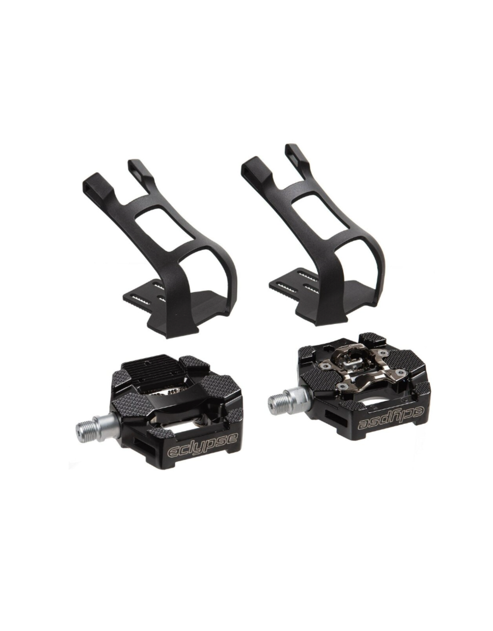 Eclypse Eclypse, HD Dual Trainer Sport, Exercise bike pedal, SPD/ Toe clips